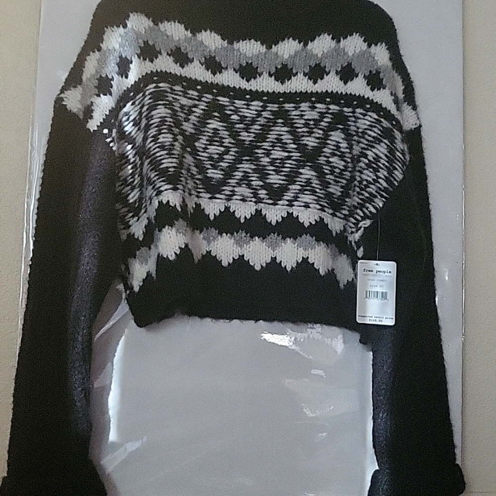 Free people turtle-neck sweater